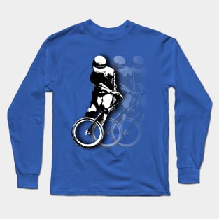 BMX 80s style cross up old school BMX Long Sleeve T-Shirt